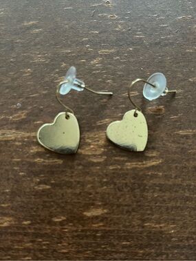 Small Heart Earrings 💛